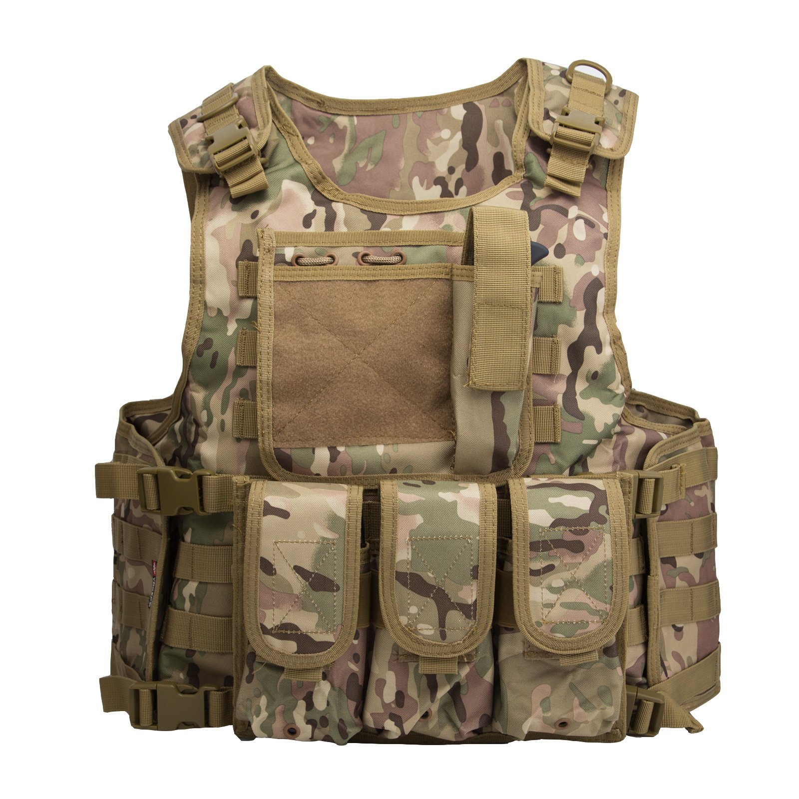 Amphibious Outdoor Tactical Vest with MOLLE Expansion System - Image 12