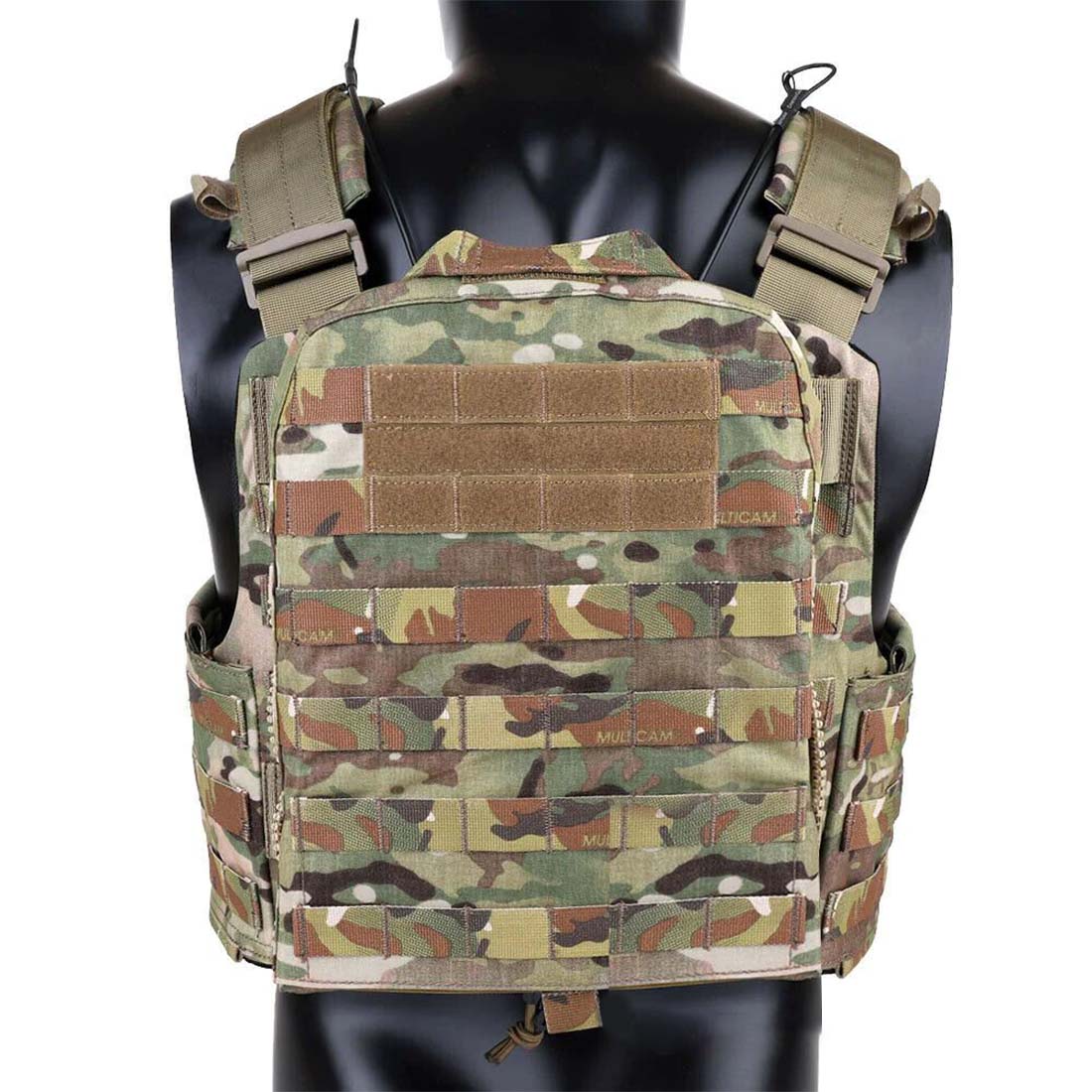 NFSTRIKE CPC Quick Release Military Tactical Vest (MC Camo) - Image 4