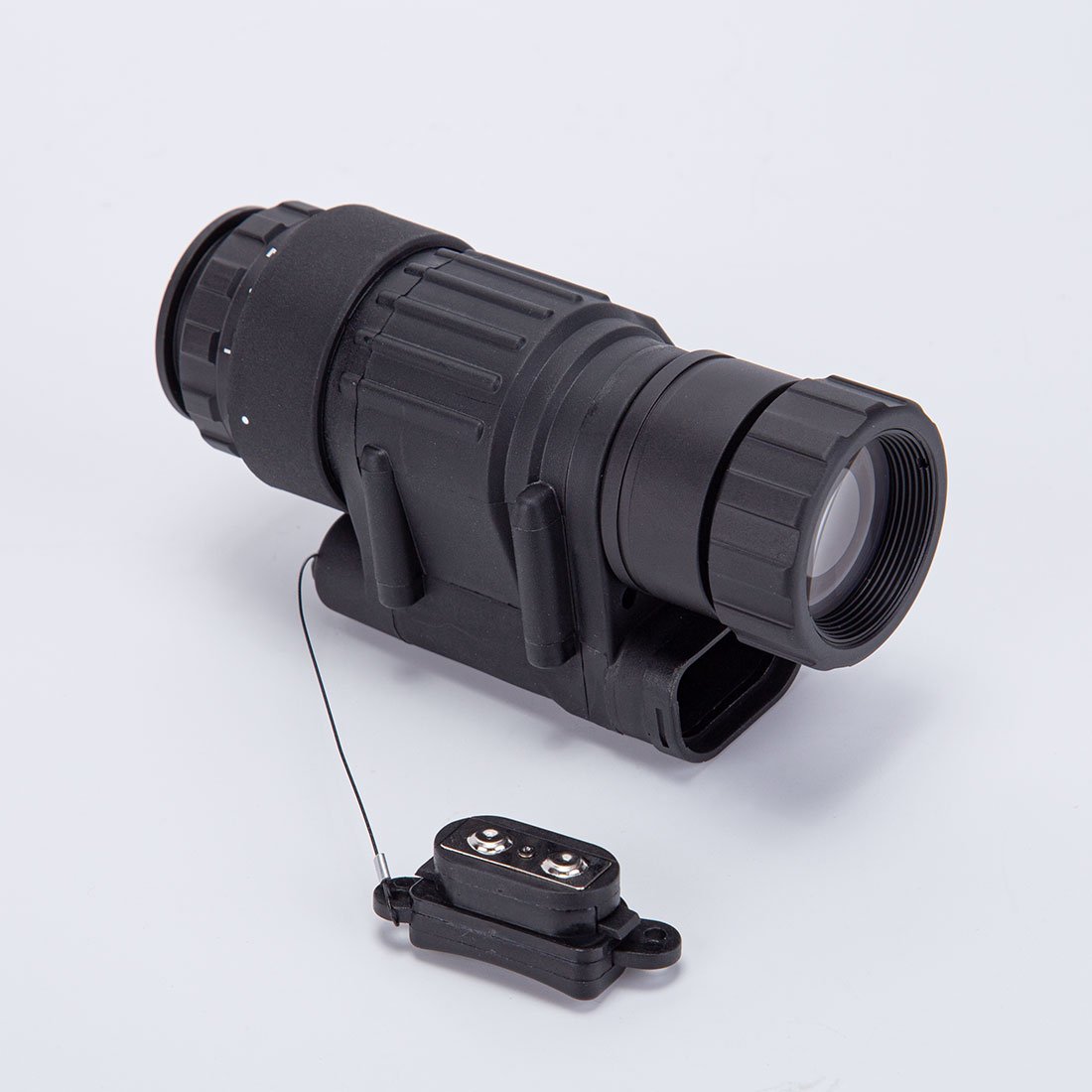 NFSTRIKE Head-mounted PVS-14 Micro Light Infrared Monocular Night Vision Device for Observation and Patrol (Black) - Imagen 7