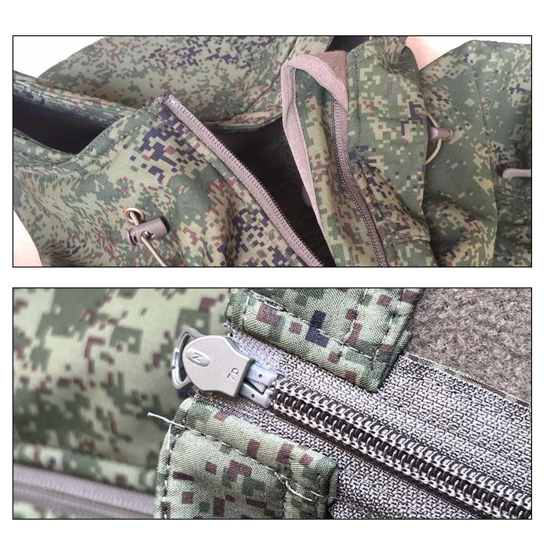 NFSTRIKE Russian EMR Military Softshell Disguise Waterproof Tactical Assault Jacket for Men (Green Camo) - Image 5