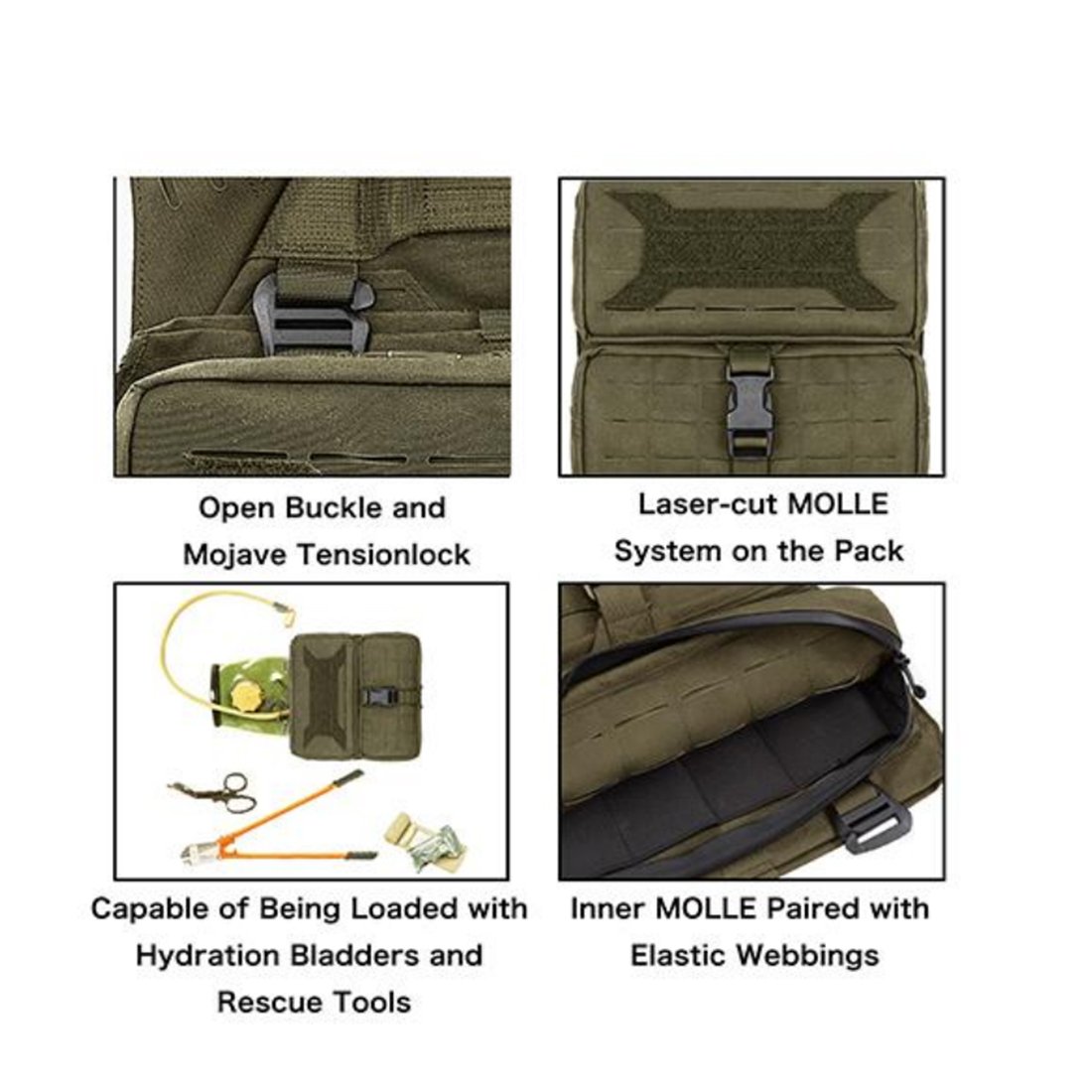 NFSTRIKE Wildbee Lightweight Plate Carrier with Backpack - Image 3