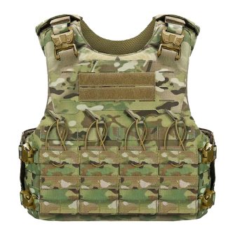 UTA Quick-release Tactical Vest with Molle System and Mag Pouch (MC)