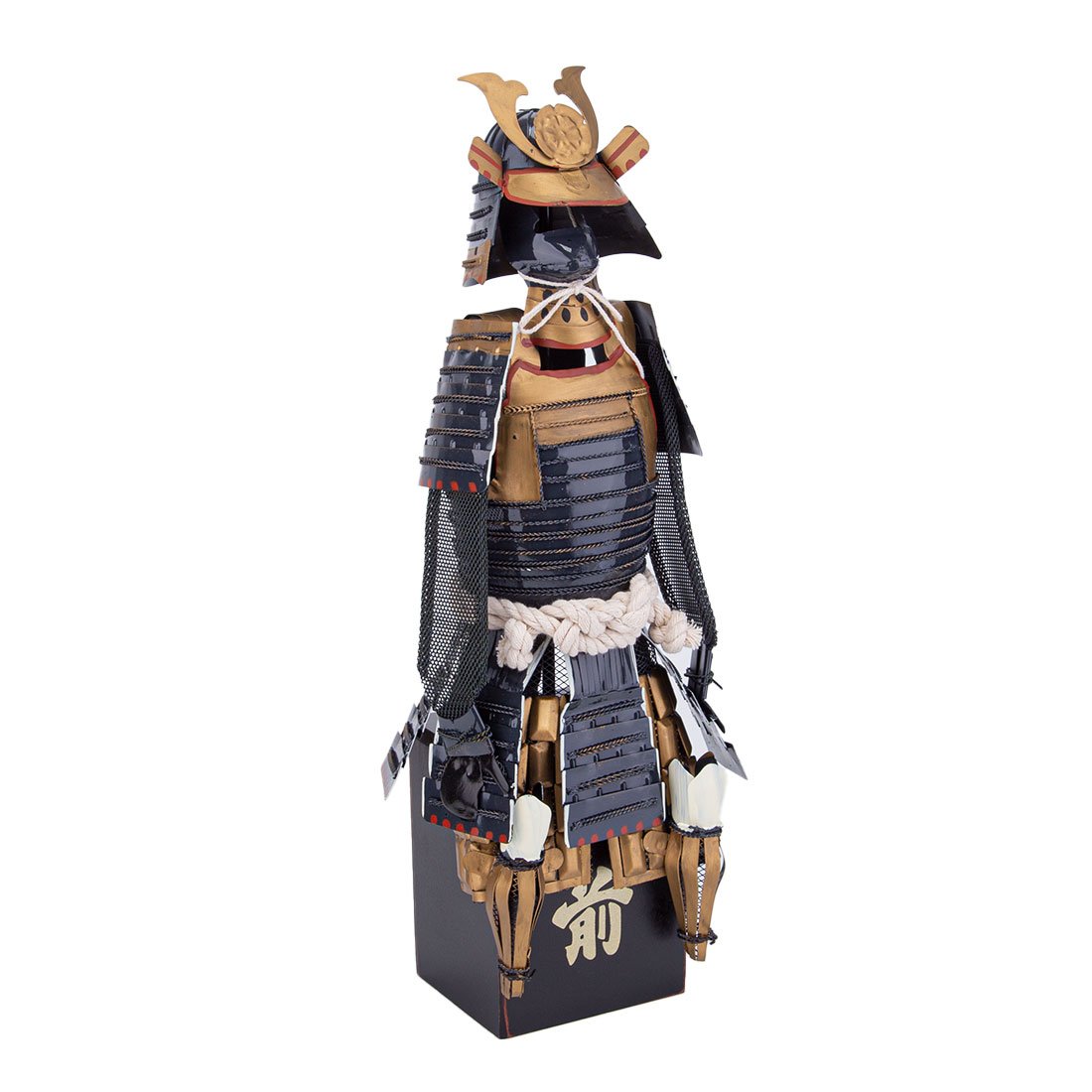 Oda Nobunaga Japanese Armor Samurai Model Home Decoration with Base