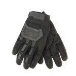 Outdoor Equipment Tactical Full Finger Gloves Non-slip Gloves - (Black) XL