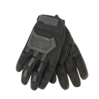 Outdoor Equipment Tactical Full Finger Gloves Non-slip Gloves - (Black) XL