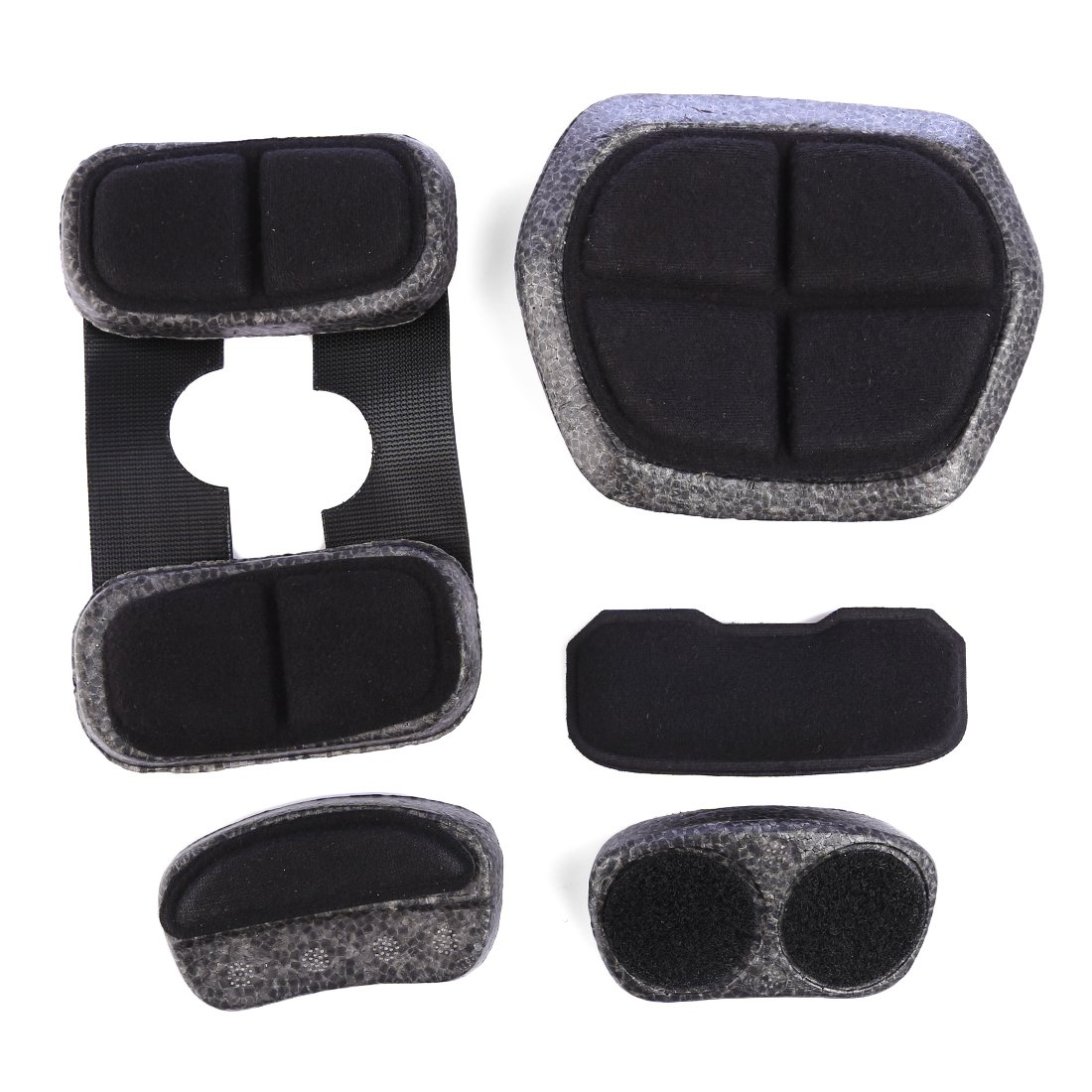 FMA Adjustable Helmet Liner with Pads - Black - Image 4