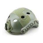 WST FAST Round Hole Helmet - Green