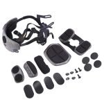 FMA Adjustable Helmet Liner with Pads - Black