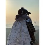 TRN Vest Mounted Cloak Snow Camouflage Cloak(White/Vest not included)