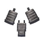 TRN  Lightweight Satin Shoulder Armour Crotch Armour (Set of 3)